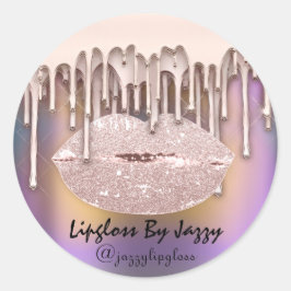 Adesivo Redondo Unidades de empacotamento de libélulas de maquilha