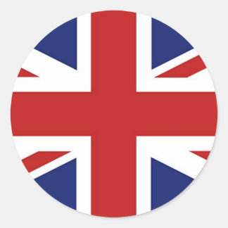 Adesivo Redondo Union Jack