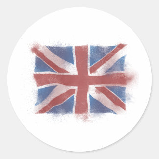 Adesivo Redondo Union Jack
