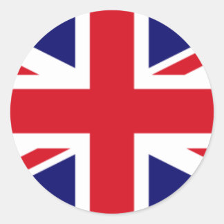 Adesivo Redondo Union Jack