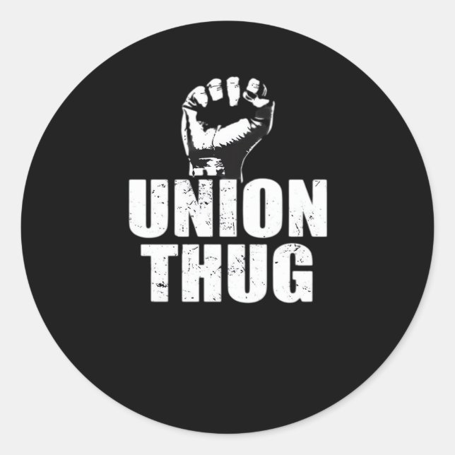 Adesivo Redondo Union Thug Essential (Frente)
