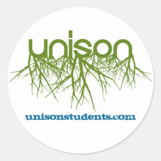 Adesivo Redondo Unison Stickers