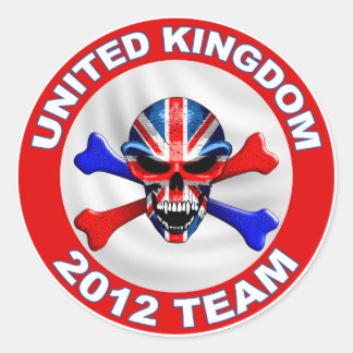 Adesivo Redondo united kingdom