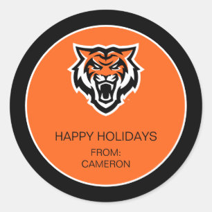 Adesivo Redondo Universidade Estadual de Idaho Bengals Spirit Desi