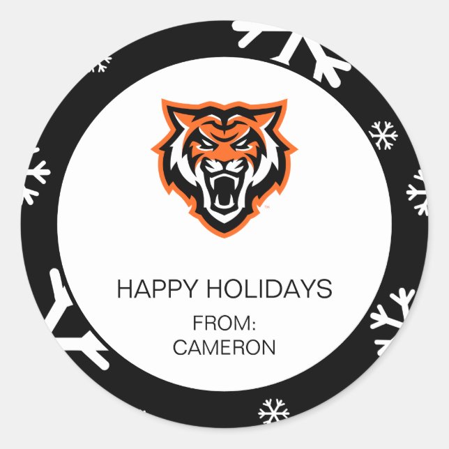 Adesivo Redondo Universidade Estadual de Idaho Bengals Spirit Desi (Frente)