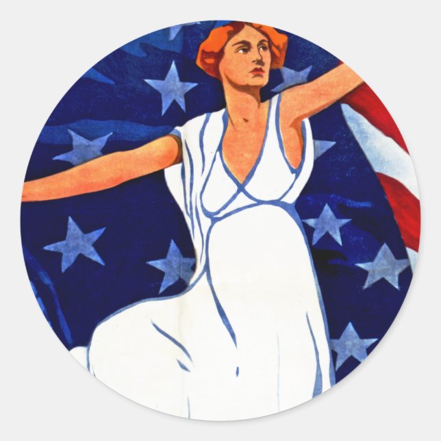 Adesivo Redondo Uphold Our Honor (Frente)