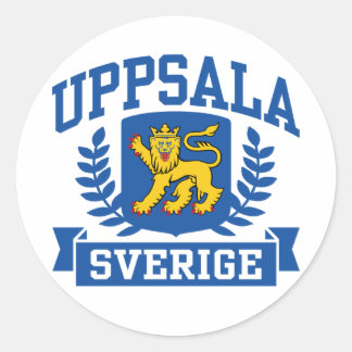 Adesivo Redondo Uppsala Sverige
