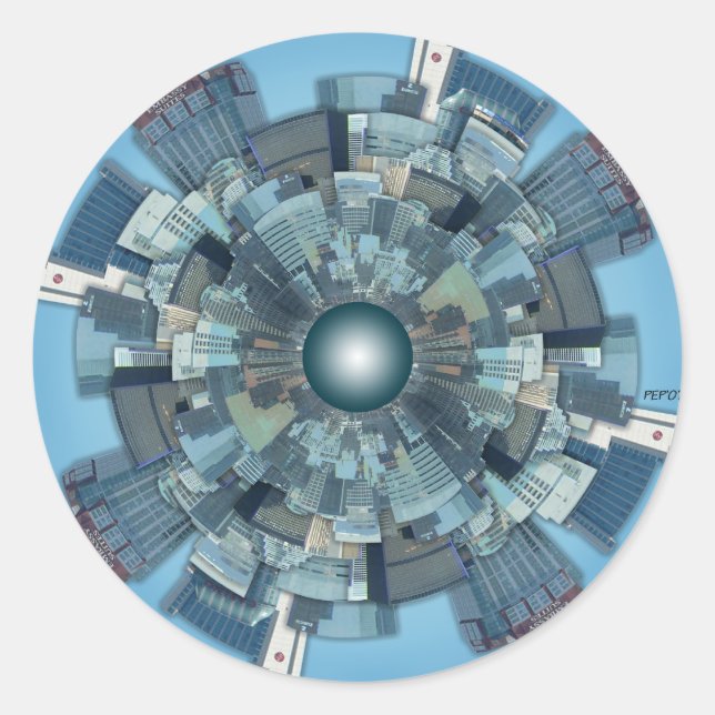 Adesivo Redondo Urbana (Frente)