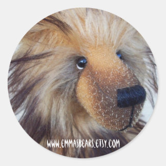 Adesivo Redondo ursinho flexível