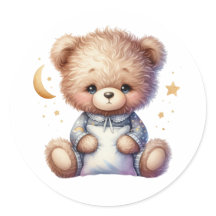 Ursinho sonolento com Travesseiro