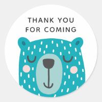 Urso azul. Bela animal. obrigado do aniversário de