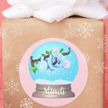 Urso Koala, bonitinho lóbulo-de-neve