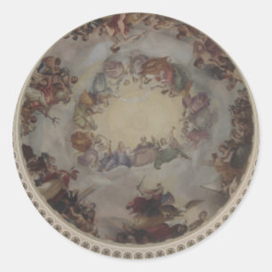 Adesivo Redondo US Capitol Dome