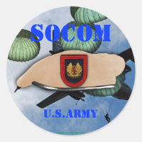 USASOC Special operations comando socom Stickers
