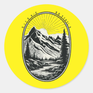 Adesivo Redondo Use as Estações