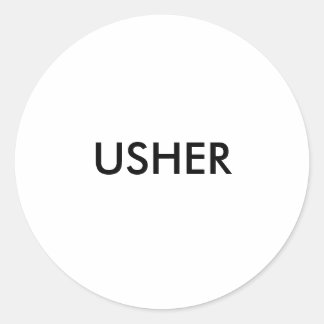 ADESIVO REDONDO USHER
