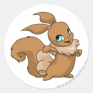 Adesivo Redondo Usul Brown