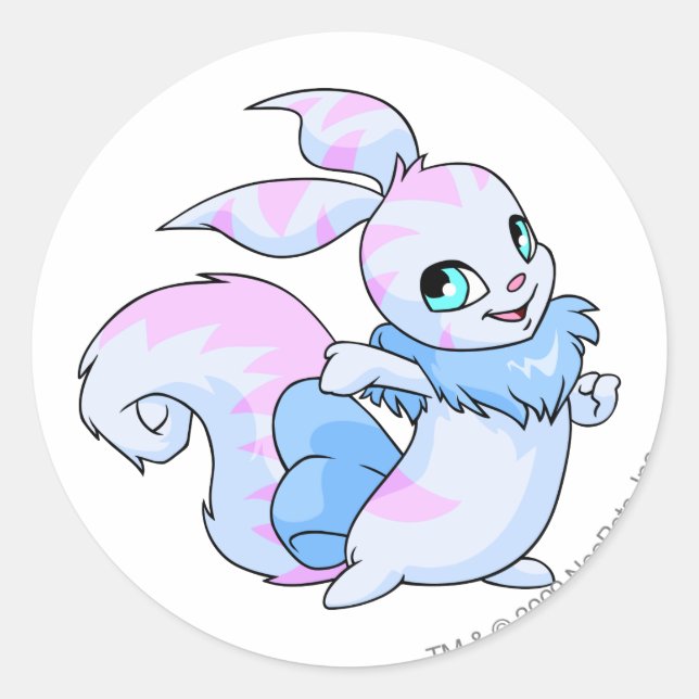 Adesivo Redondo Usul Striped (Frente)