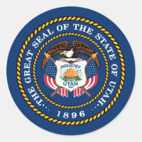 Utahn Seal, Selo do Sticker de Utah