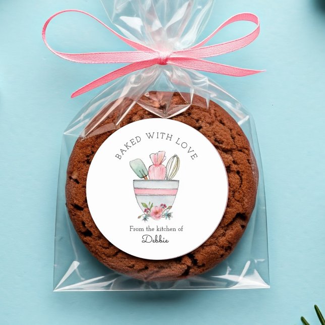 Adesivo Redondo Utensílios cultivos de cor branca (Criador carregado)