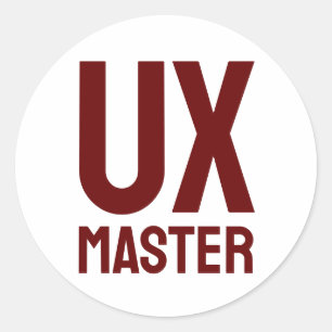 Adesivo Redondo UX Master