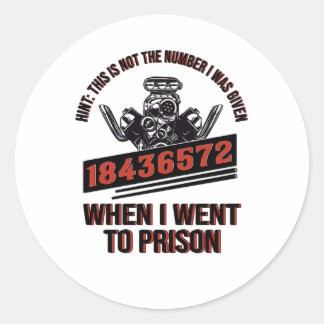 Adesivo Redondo V8 Motor Fan Car Piston 8 Cilindro Mecânico