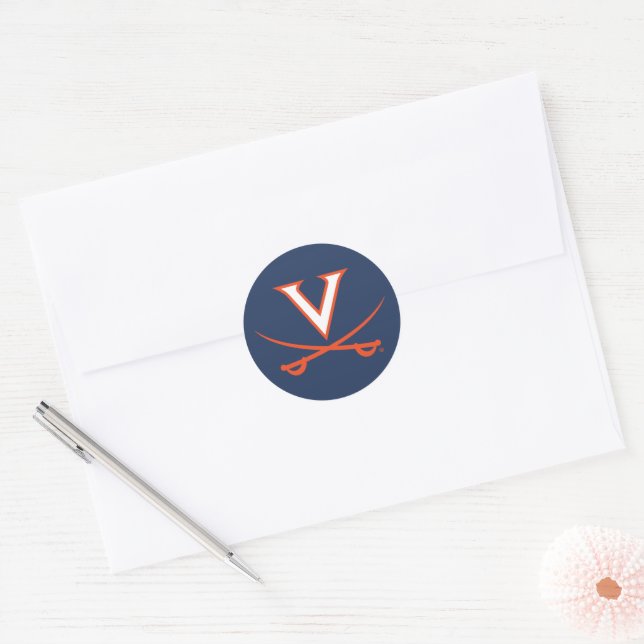 Adesivo Redondo V Sabre (Envelope)