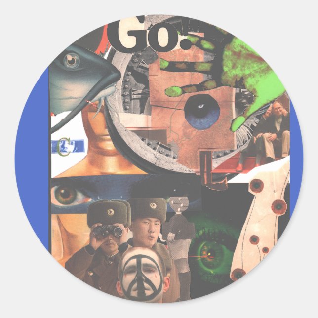 ADESIVO REDONDO VÁ! (Frente)