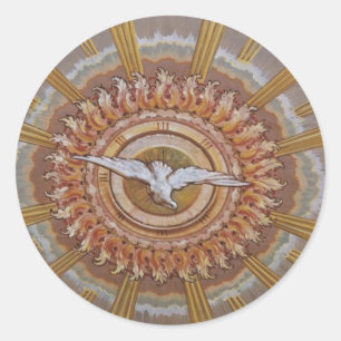 Adesivo Redondo Vaca do Espírito Santo