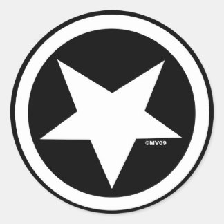 Adesivo Redondo Vachon BLACKSTAR