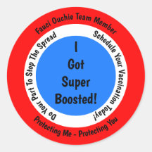 Vacinação Fauci Ouchie Eu Fiquei Super Boosted