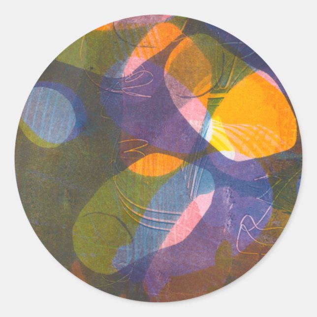 Adesivo Redondo Vagalumes I (Frente)