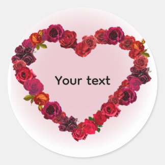 Adesivo Redondo Valentine's day sticker 