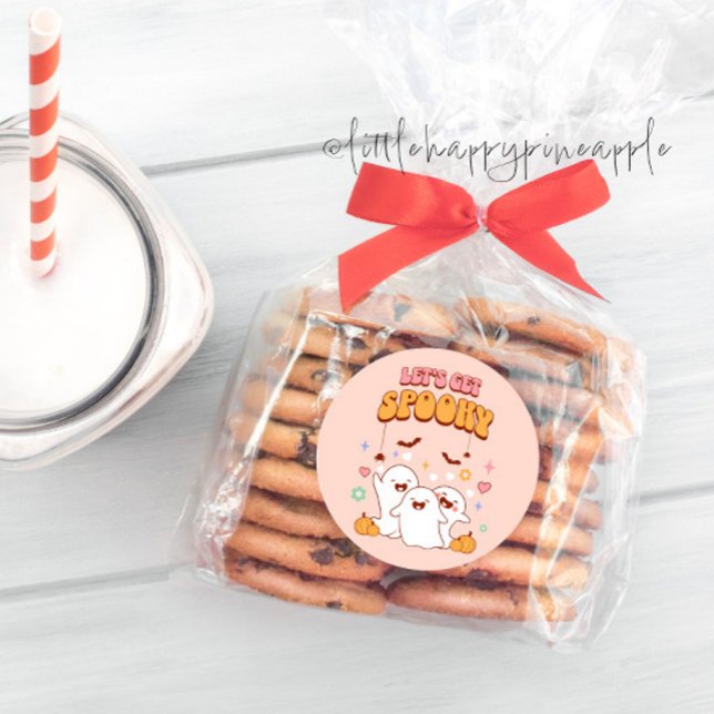 Adesivo Redondo Vamos fica assustado (Criador carregado)