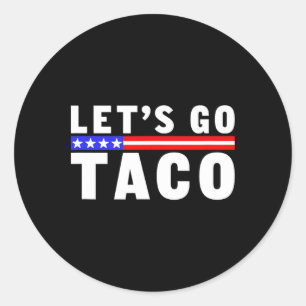 Adesivo Redondo Vamos Go Taco5