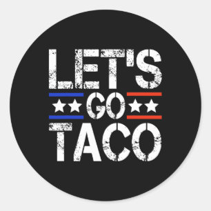 Adesivo Redondo Vamos Ir Taco Camisa Vamos Ir Taco 44