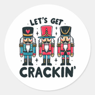 Adesivo Redondo Vamos Quebrar