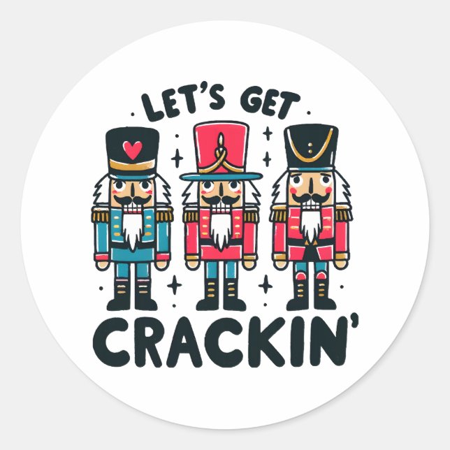 Adesivo Redondo Vamos Quebrar (Frente)