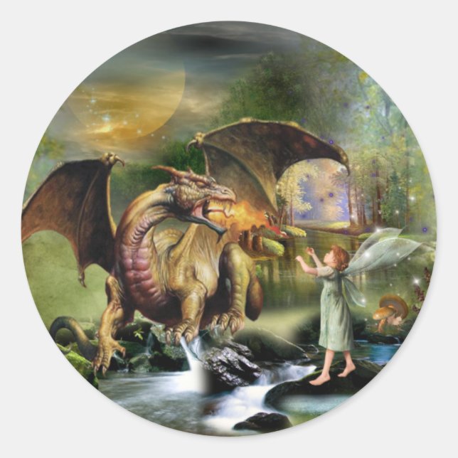 Adesivo Redondo Vamos Ser Amigos (Frente)