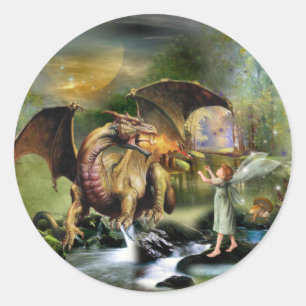 Adesivo Redondo Vamos Ser Amigos