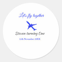 Vamos voa juntos no primeiro aniversário avião da