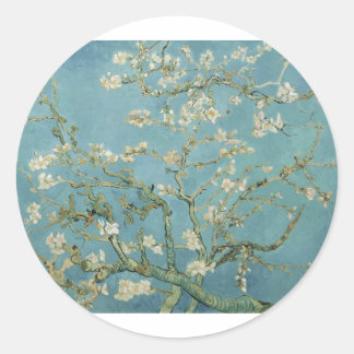 Adesivo Redondo Van Gogh Almond Blossom