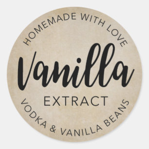 Adesivo Redondo Vanilla Extract VE001_04rd