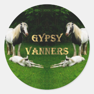 Adesivo Redondo Vanners Classic Round Sticker