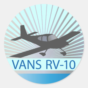 Adesivo Redondo Vans RV-10