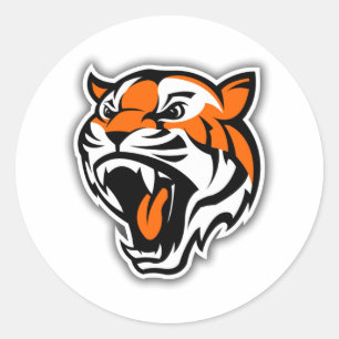 ADESIVO REDONDO VÃO OS TIGRES!