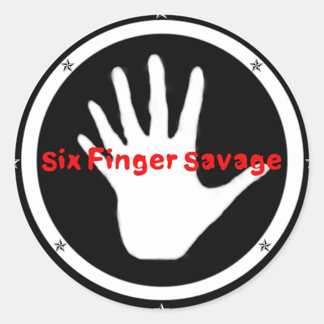 ADESIVO REDONDO VARAGEM (Frente)