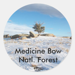 Adesivo Redondo Vaudewoo - WY, EUA