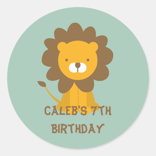 Adesivo Redondo Vazamento de Favor de Diversão Vazio ou Vedação de (Frente)