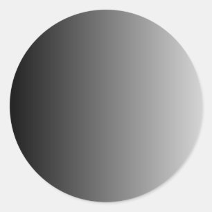 Adesivo Redondo Vazio do Ombre da cinza